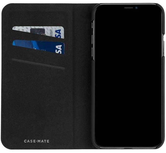 Case-Mate Чохол-книжка Case-Mate Wallet Case для Apple iPhone X / iPhone XS Black (CM037944)
