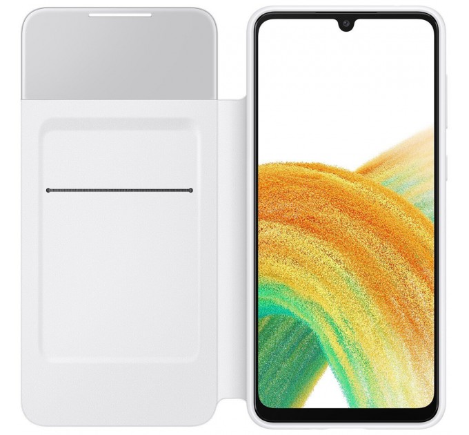 Samsung Чохол-книжка Samsung S View Wallet Cover для Samsung Galaxy A33 SM-A336 White (EF-EA336PWEGRU)