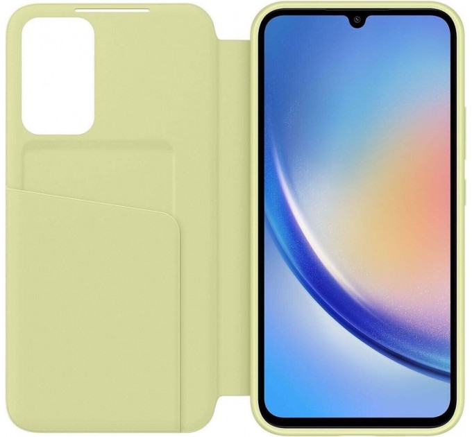 Samsung Чохол-книжка Samsung Smart Clear View Cover для Samsung Galaxy A54 SM-A546 Lime (EF-ZA546CGEGRU)
