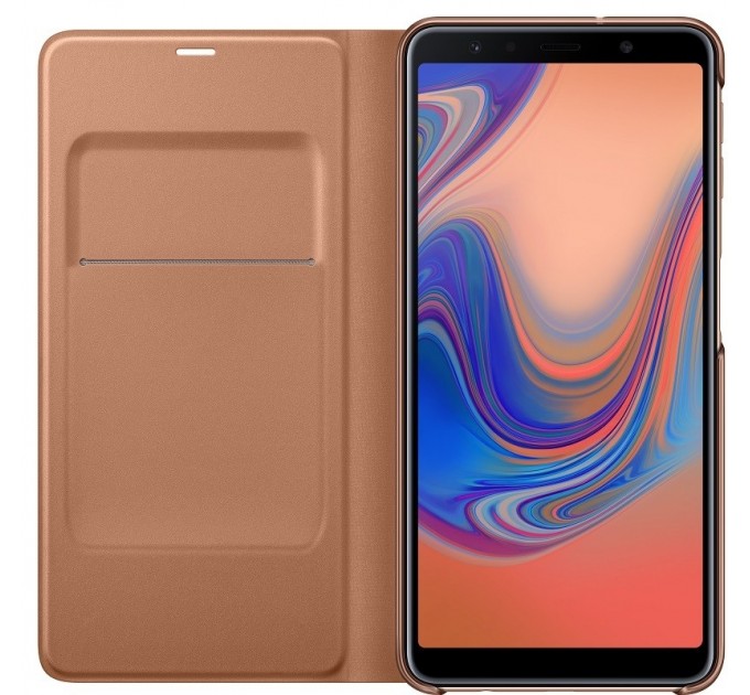 Samsung Чохол-книжка Samsung Wallet Cover для Samsung Galaxy A7 2018 SM-A750 Gold (EF-WA750PFEGRU)