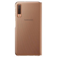 Чохол-книжка Samsung Wallet Cover для Samsung Galaxy A7 2018 SM-A750 Gold (EF-WA750PFEGRU)