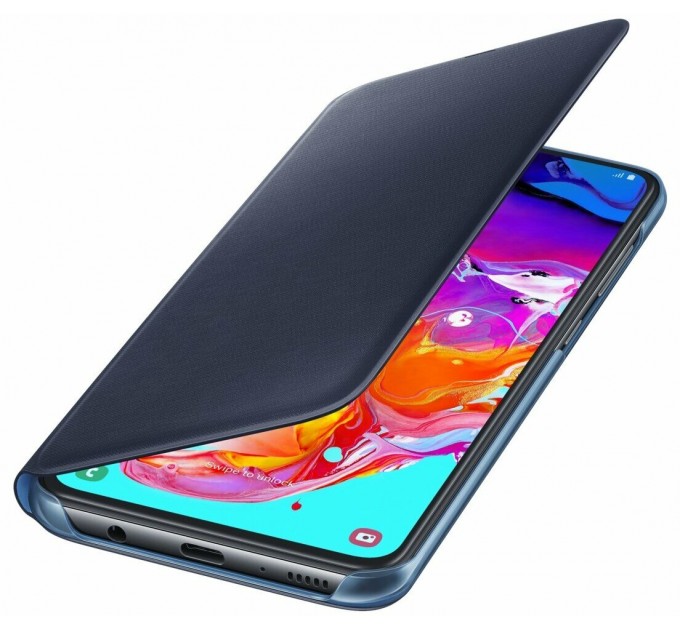 Samsung Чохол-книжка Samsung Wallet Cover для Samsung Galaxy A70 SM-A705/Galaxy A70s SM-A707 Black (EF-WA705PBEGRU)