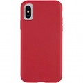Case-Mate Чохол-накладка Case-Mate Barely There Leather для Apple iPhone X / iPhone XS Red (CM037748)