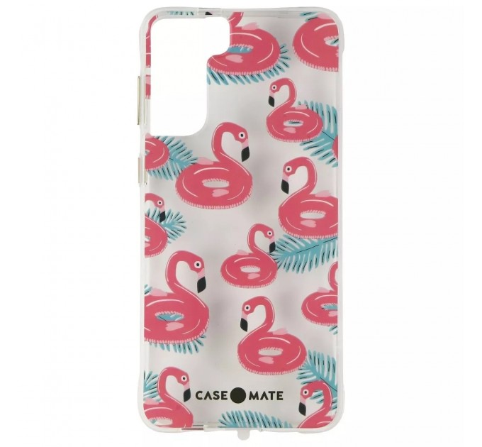 Case-Mate Чохол-накладка Case-Mate Tough Prints для Samsung Galaxy S21 Plus SM-G996 Float On Flamingos (CM047256)