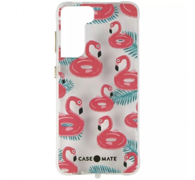 Case-Mate Чохол-накладка Case-Mate Tough Prints для Samsung Galaxy S21 SM-G991 Float On Flamingos (CM047234)