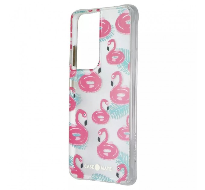 Case-Mate Чохол-накладка Case-Mate Tough Prints для Samsung Galaxy S21 Ultra SM-G998 Float On Flamingos (CM047278)