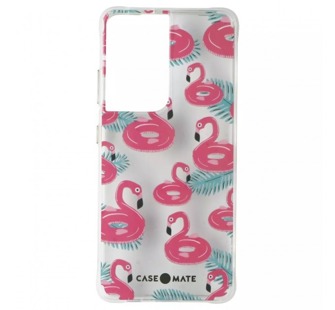 Case-Mate Чохол-накладка Case-Mate Tough Prints для Samsung Galaxy S21 Ultra SM-G998 Float On Flamingos (CM047278)