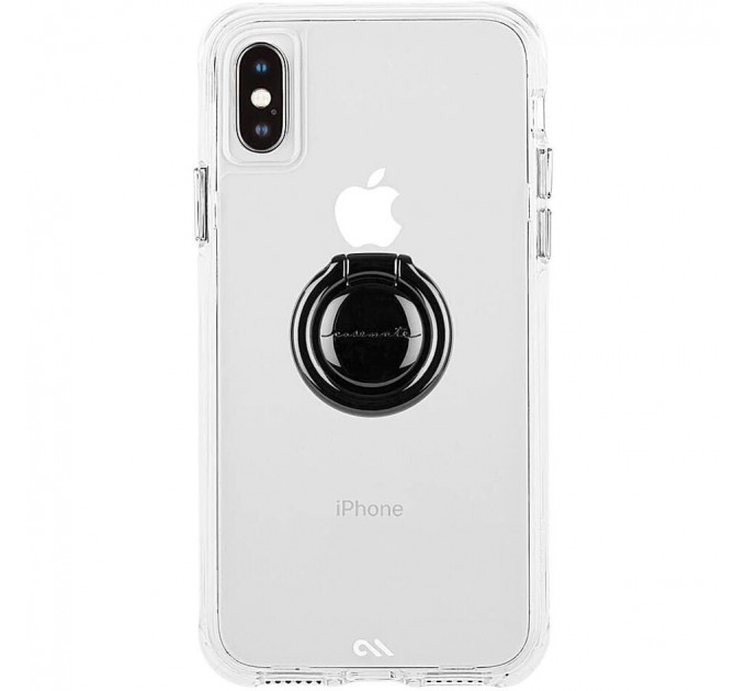 Case-Mate Чохол-накладка Case-Mate Tough with Ring для Apple iPhone X / iPhone XS Clear (CM038055)