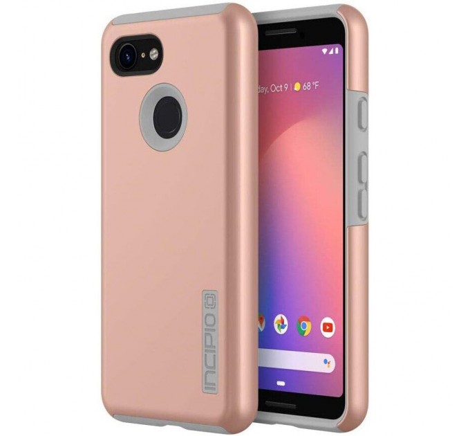 Incipio Чохол-накладка Incipio Dualpro для Google Pixel 3 Rose Gold (GG-066-RGD)