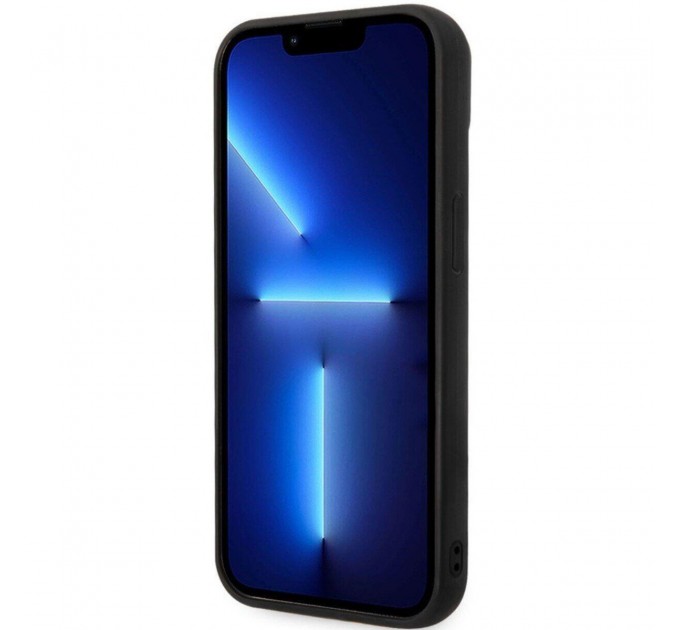 Чохол-накладка Karl Lagerfeld Quilted Puffy Metal Logo для Apple iPhone 15 Black (KLHCP15SPSQAK)