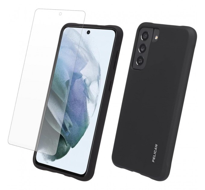 Noname Чохол-накладка Pelican Protection Pack для Samsung Galaxy S21 FE SM-G990 Black (PP046300-01)