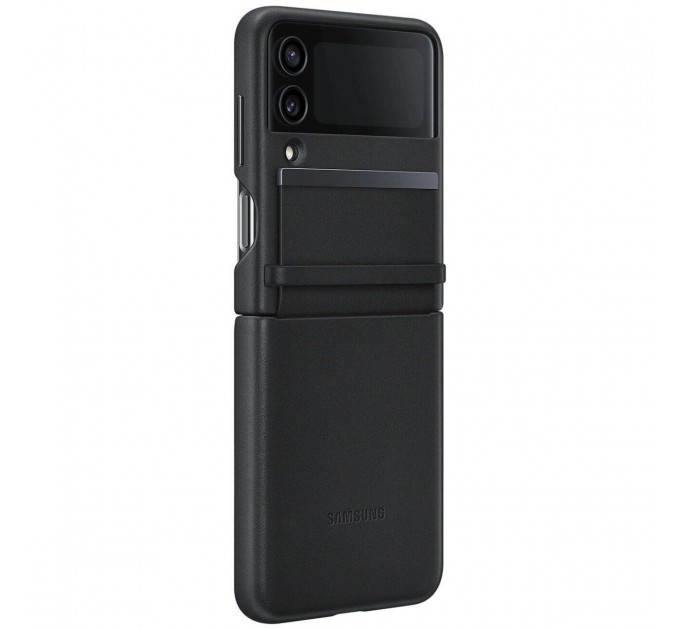 Samsung Чохол-накладка Samsung Flap Leather Cover для Samsung Galaxy Flip 4 SM-F721 Black (EF-VF721LBEGUA)
