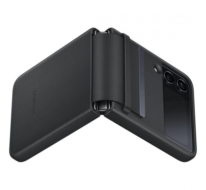 Samsung Чохол-накладка Samsung Flap Leather Cover для Samsung Galaxy Flip 4 SM-F721 Black (EF-VF721LBEGUA)