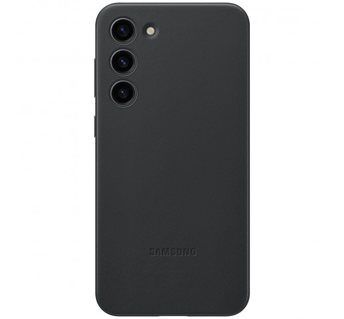 Чохол-накладка Samsung Leather Cover для Samsung Galaxy S23 Plus SM-S916 Black (EF-VS916LBEGRU)
