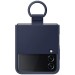 Samsung Чохол-накладка Samsung Silicone Cover with Ring для Samsung Galaxy Flip 4 SM-F721 Navy Blue (EF-PF721TNEGUA)