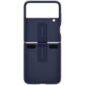 Samsung Чохол-накладка Samsung Silicone Cover with Ring для Samsung Galaxy Flip 4 SM-F721 Navy Blue (EF-PF721TNEGUA)