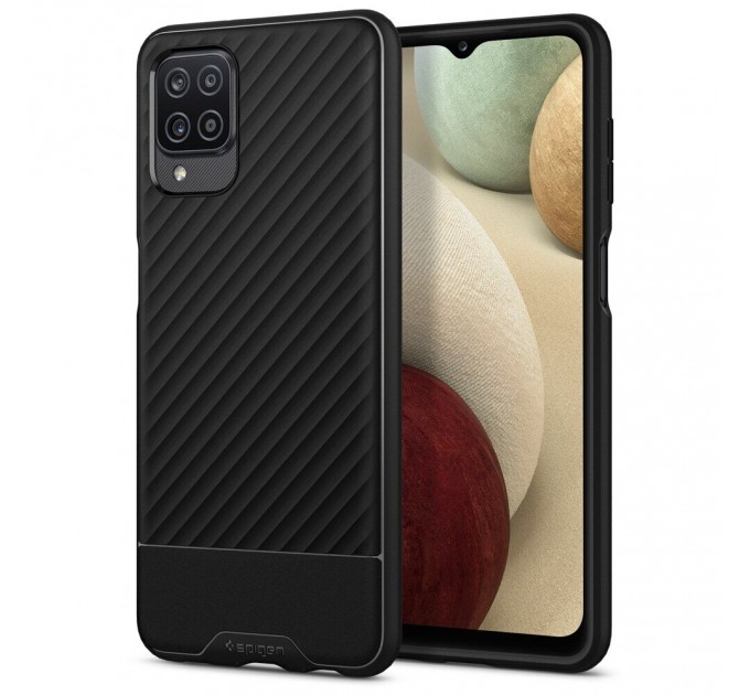 Spigen Чохол-накладка Spigen Core Armor для Samsung Galaxy A12 SM-A125 / SM-A127 Black (ACS02584)