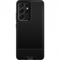 Чохол-накладка Spigen Core Armor для Samsung Galaxy S21 Ultra SM-G998 Matte Black (ACS02377)