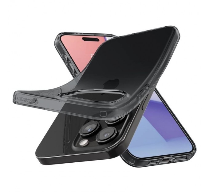 Spigen Чохол-накладка Spigen Crystal Flex для Apple iPhone 15 Pro Space Crystal (ACS06469)