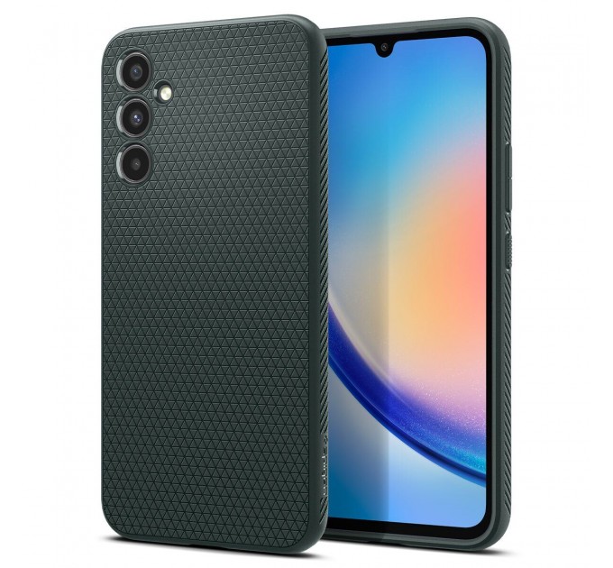 Spigen Чохол-накладка Spigen Liquid Air для Samsung Galaxy A34 5G SM-A346 Abyss Green (ACS06105)
