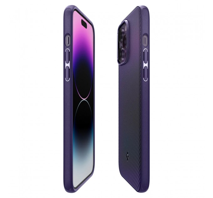 Чохол-накладка Spigen Mag Armor MagFit для Apple Iphone 14 Pro Max Deep Purple (ACS05584)