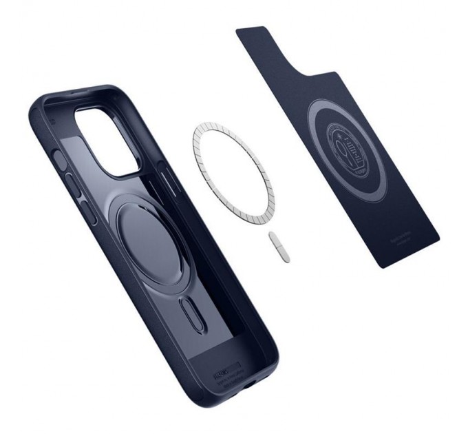 Spigen Чохол-накладка Spigen Mag Armor MagFit для Apple iPhone 14 Pro Navy Blue (ACS04990)