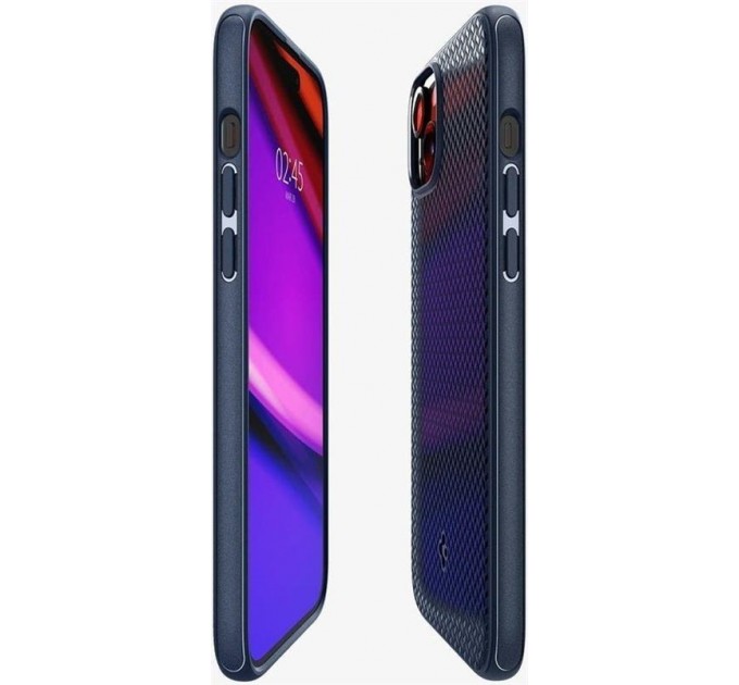 Spigen Чохол-накладка Spigen Mag Armor MagFit для Apple iPhone 15 Navy Blue (ACS06816)