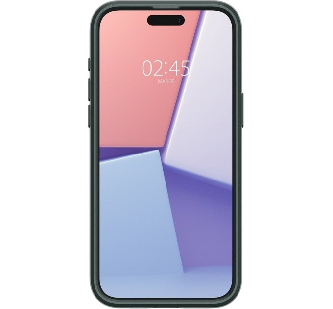 Spigen Чохол-накладка Spigen Optik Armor MagFit для Apple iPhone 15 Pro Abyss Green (ACS06739)