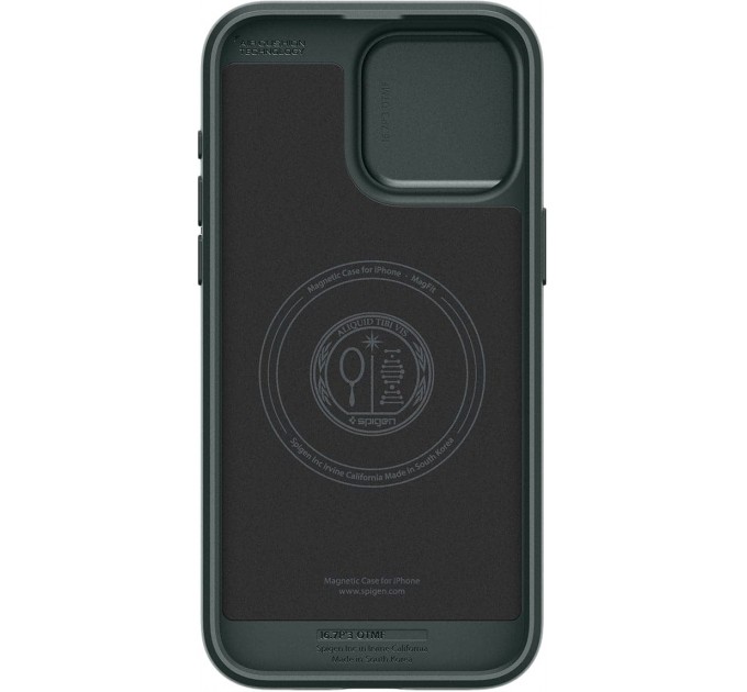 Spigen Чохол-накладка Spigen Optik Armor MagFit для Apple iPhone 15 Pro Abyss Green (ACS06739)