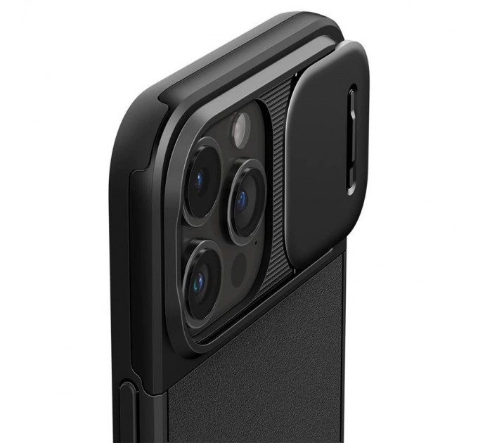 Spigen Чохол-накладка Spigen Optik Armor MagFit для Apple iPhone 15 Pro Black (ACS06738)