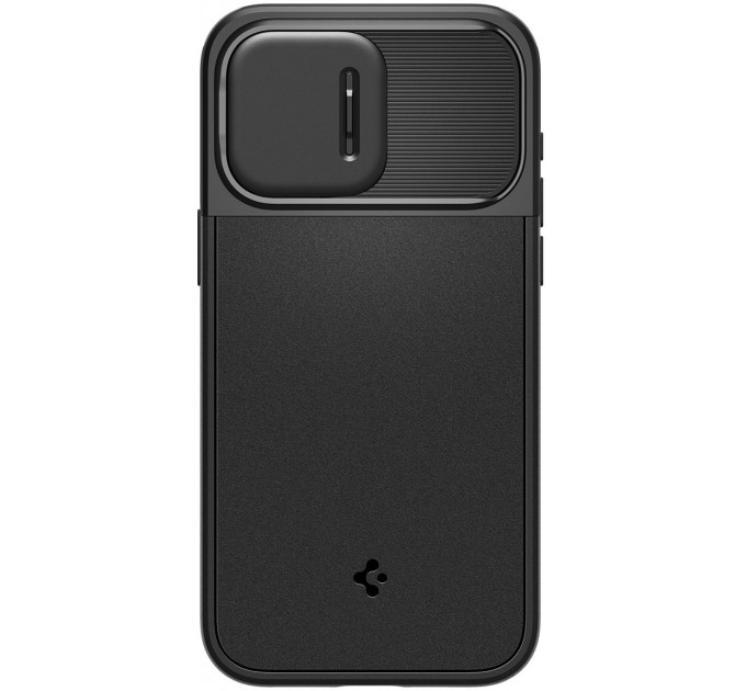 Spigen Чохол-накладка Spigen Optik Armor MagFit для Apple iPhone 15 Pro Max Black (ACS06599)