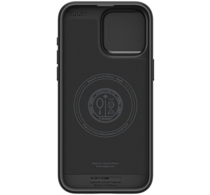 Spigen Чохол-накладка Spigen Optik Armor MagFit для Apple iPhone 15 Pro Max Black (ACS06599)