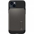Spigen Чохол-накладка Spigen Slim Armor with MagFit для Apple iPhone 14 Gunmetal (ACS04685)