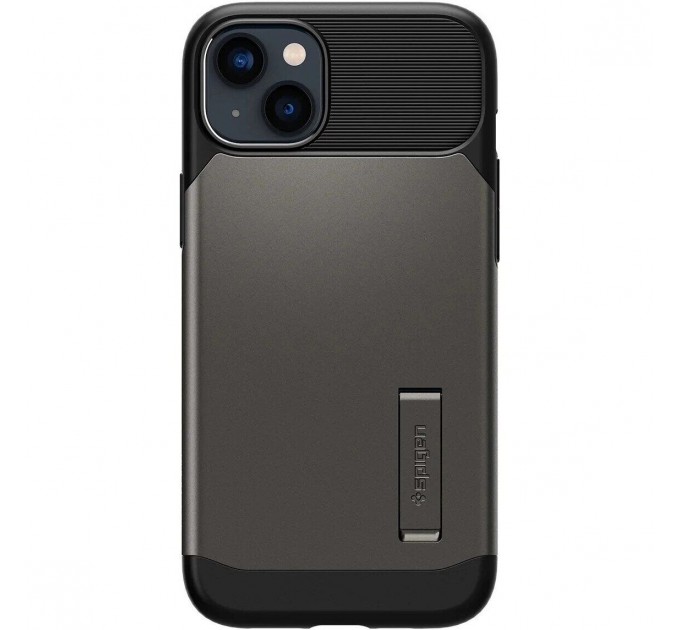 Spigen Чохол-накладка Spigen Slim Armor with MagFit для Apple iPhone 14 Gunmetal (ACS04685)