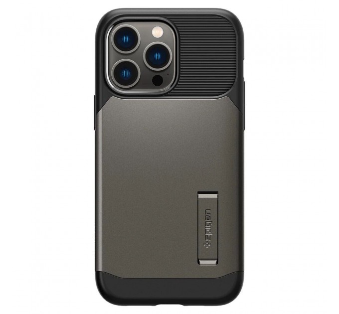 Spigen Чохол-накладка Spigen Slim Armor with MagFit для Apple iPhone 14 Pro Gunmetal (ACS04673)