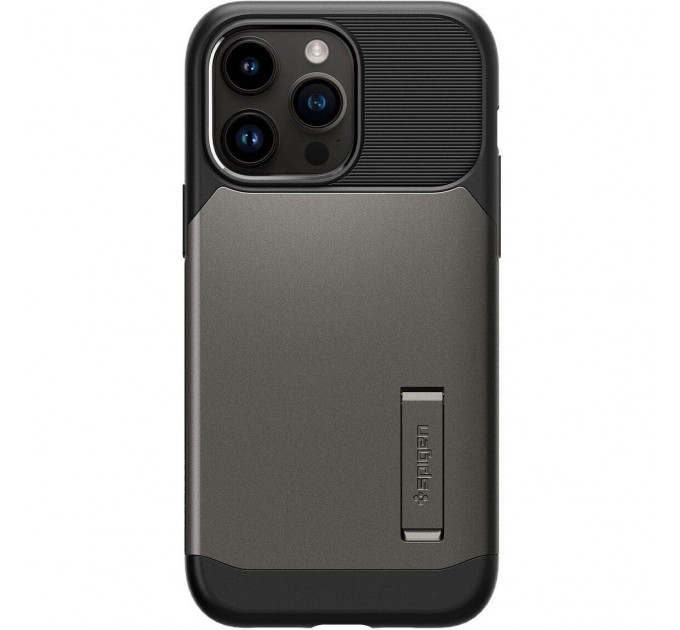 Spigen Чохол-накладка Spigen Slim Armor with MagFit для Apple iPhone 14 Pro Max Gunmetal (ACS04646)
