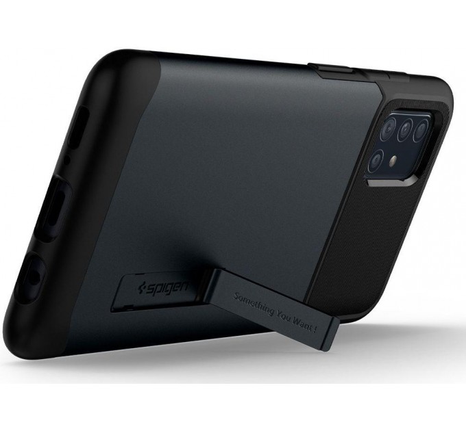 Spigen Чохол-накладка Spigen Slim Armor для Samsung Galaxy A51 SM-A515 Metal Slate (ACS00820)