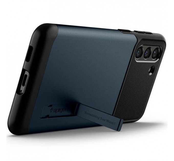Spigen Чохол-накладка Spigen Slim Armor для Samsung Galaxy S21 SM-G991 Metal Slate (ACS02444)