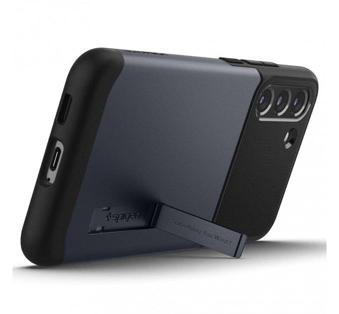 Spigen Чохол-накладка Spigen Slim Armor для Samsung Galaxy S22 Plus SM-S906 Metal Slate (ACS03978)