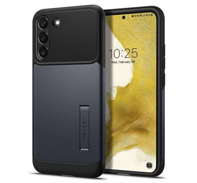 Spigen Чохол-накладка Spigen Slim Armor для Samsung Galaxy S22 Plus SM-S906 Metal Slate (ACS03978)