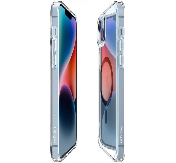 Spigen Чохол-накладка Spigen Ultra Hybrid MagFit для Apple iPhone 14 Carbon Fiber (ACS05050)