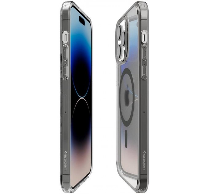 Spigen Чохол-накладка Spigen Ultra Hybrid MagFit для Apple iPhone 14 Pro Frost Black (ACS05586)