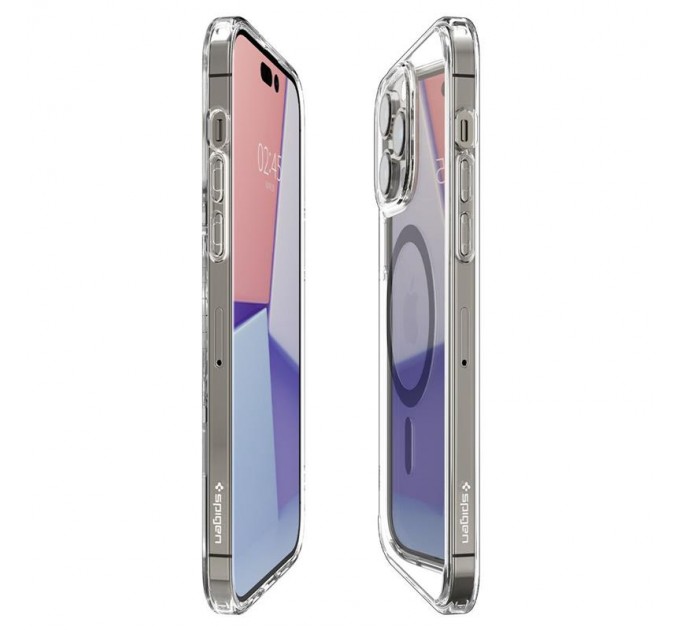 Чохол-накладка Spigen Ultra Hybrid MagFit для Apple Iphone 14 Pro Max Carbon Fiber (ACS04827)
