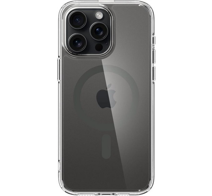 Spigen Чохол-накладка Spigen Ultra Hybrid MagFit для Apple iPhone 15 Pro Graphite (ACS06716)