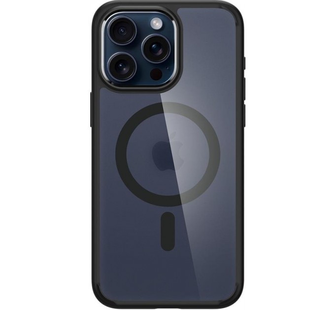 Spigen Чохол-накладка Spigen Ultra Hybrid MagFit для Apple iPhone 15 Pro Max Frost Black (ACS06581)