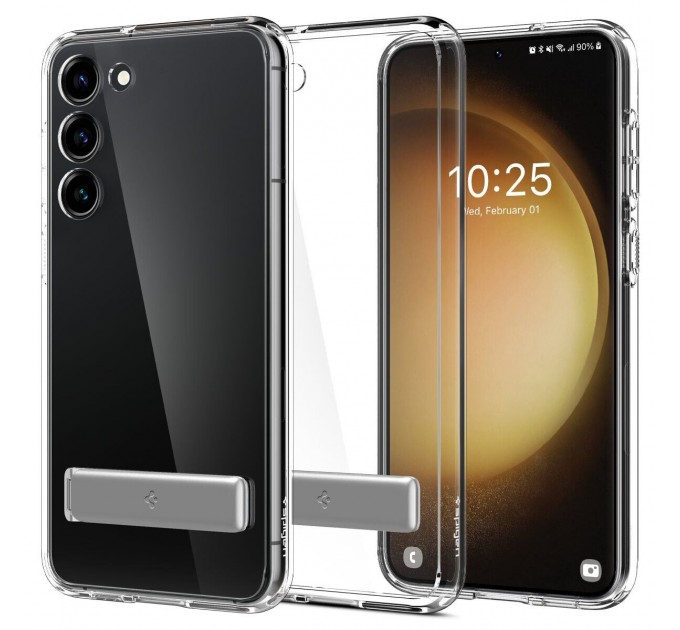 Spigen Чохол-накладка Spigen Hybrid S для Samsung Galaxy S23 SM-S911 Crystal Clear (ACS05717)