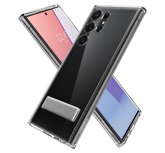 Spigen Чохол-накладка Spigen Hybrid S для Samsung Galaxy S23 Ultra SM-S918 Crystal Clear (ACS05622)