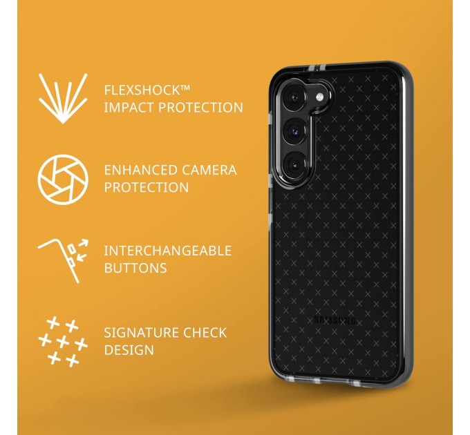 Tech21 Чохол-накладка Tech21 Evo Check для Samsung Galaxy S23 SM-S911 Black (T21-10069)