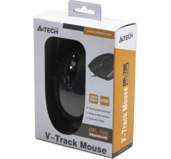 A4Tech Мишка A4Tech OP-760 Black