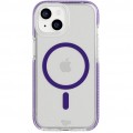 Tech21 Чохол-накладка Tech21 Evo Crystal MagSafe для Apple iPhone 15 Amethyst (T21-10242)
